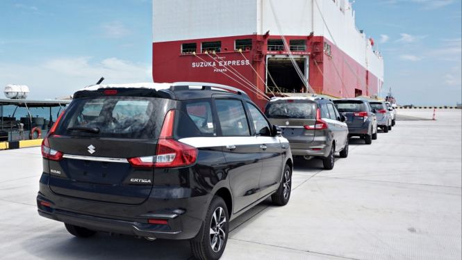 Suzuki All New Ertiga diekspor