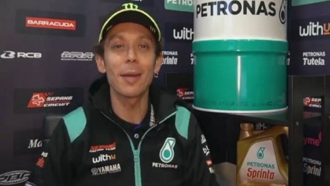 Rossi di Petronas Yamaha