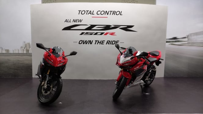 All New Honda CBR150R. Foto: Farhan/100KPJ.com