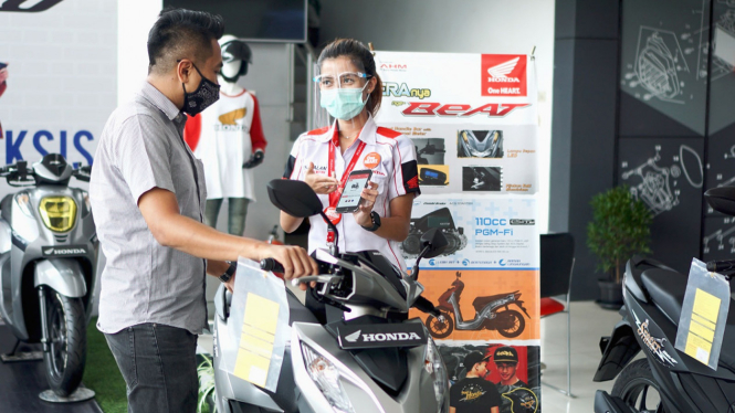 Promo dan diskon motor Honda di awal 2021