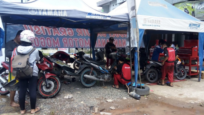Bengkel Yamaha terima servis motor Honda dan Suzuki