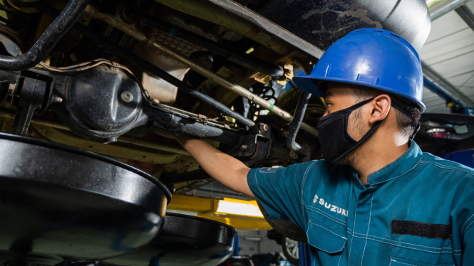 Servis bengkel resmi Suzuki
