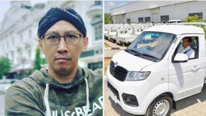 Abu Janda dan Esemka. Foto:  IG dan VIVA.