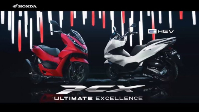 All New Honda PCX 160 Resmi Mengaspal Di Indonesia, Ada Varian E:HEV