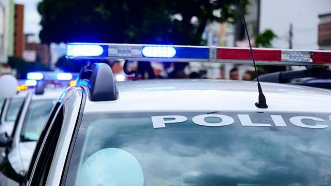 Strobo mobil Polisi