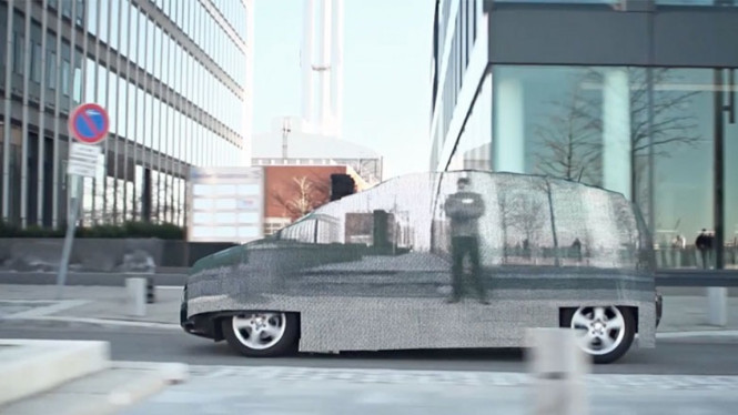 Mobil Tak Kasat Mata. Foto: The Verge