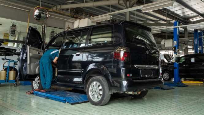Servis bengkel resmi Suzuki