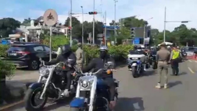 pengendara moge