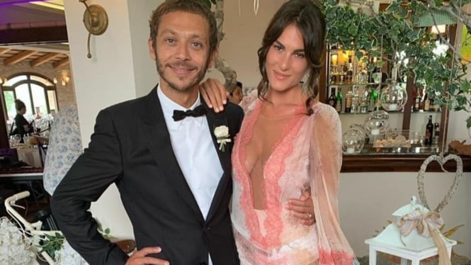 Valentino Rossi dan Francesca Sofia. Foto: Motorsprint.