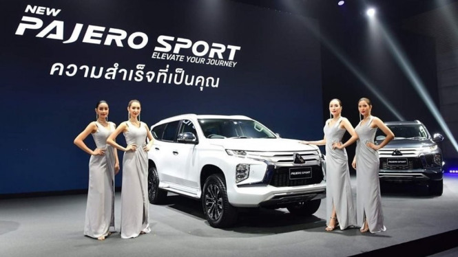 Pajero Sport baru di Thailand