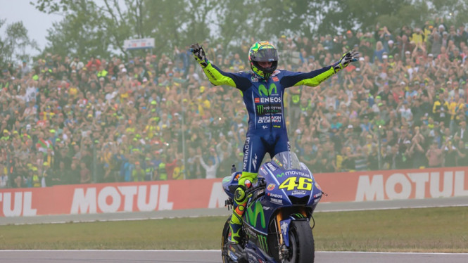 Valentino Rossi. Foto: MotoGP.