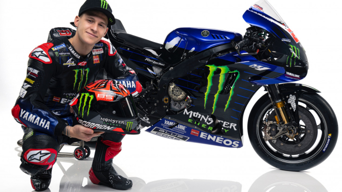 Pembalap Yamaha, Fabio Quartararo