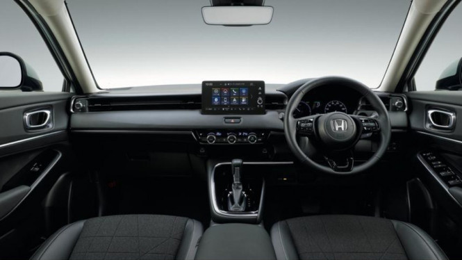 Interior Honda HR-V Hybrid di Jepang