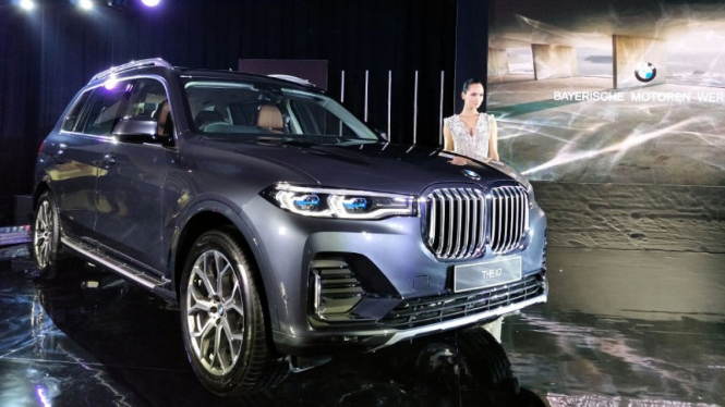 All New BMW X7 versi CBU dari Jerman di tahun lalu