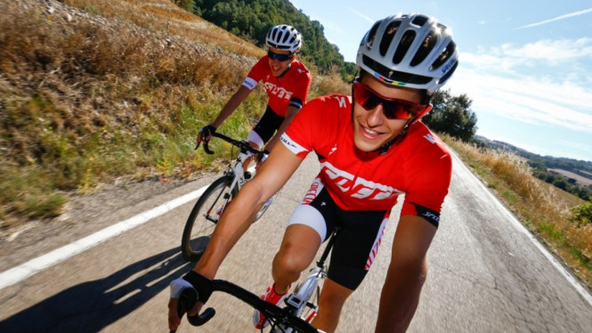 Pembalap MotoGP Hobi Naik Sepeda. Foto: Box Repsol