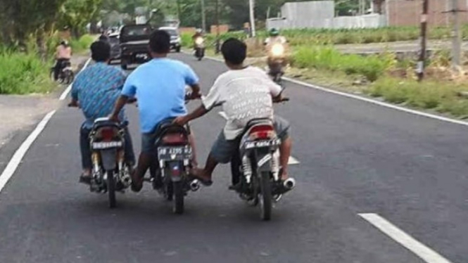 Nyetep atau Dorong Motor