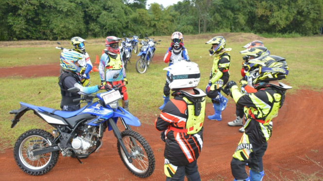 Kegiatan Yamaha Media Off-Road School Experience. Foto: YIMM.