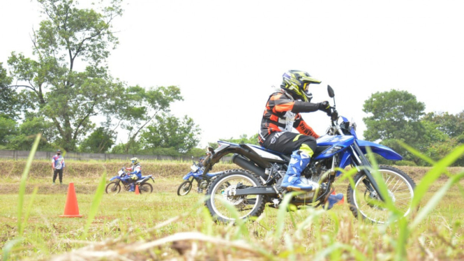 Kegiatan Yamaha Media Off-Road School Experience. Foto: YIMM.