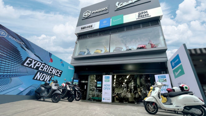 Diler Vespa di Depok