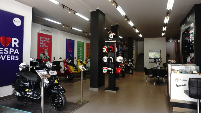Diler Vespa di Depok