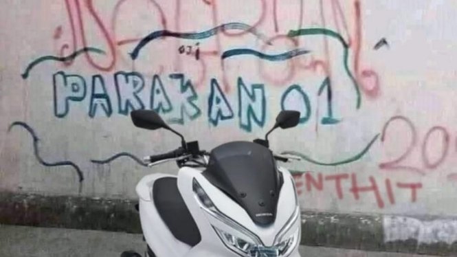 Ilustrasi Honda PCX di lokasi mesum Serang, Banten