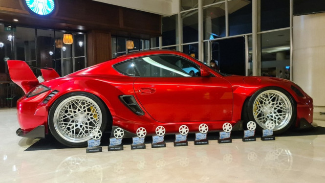 Modifikasi Porsche Cayman CRK