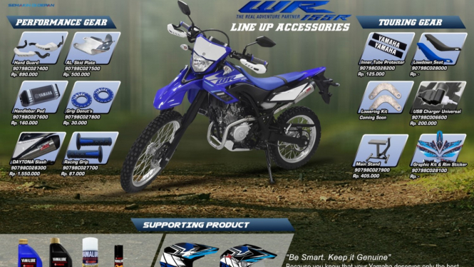Obat Ganteng Yamaha WR 155 R