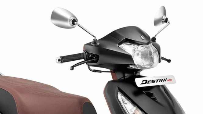 Hero Destini 125 Platinum Edition. Foto: Indianauto.