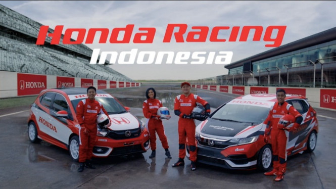 Tim balap Honda Racing Indonesia 2021