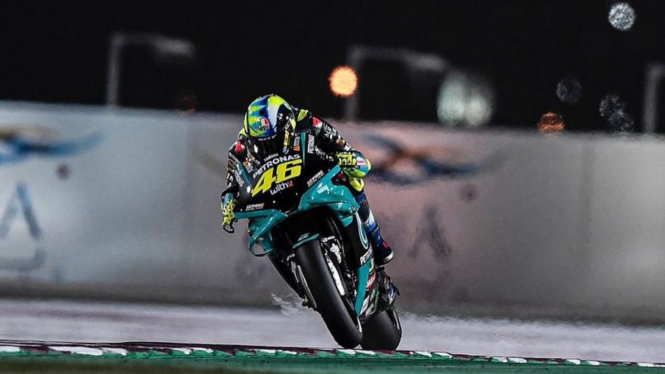 Pembalap Petronas Yamaha SRT, Valentino Rossi