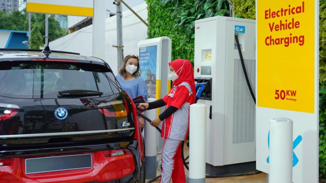SPKLU Shell Indonesia