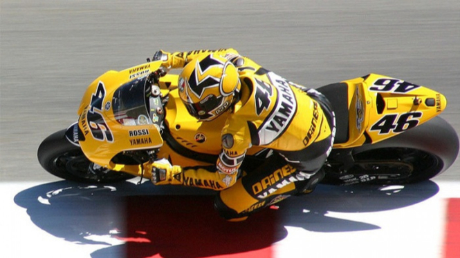 Valentino Rossi di Laguna Seca 2005