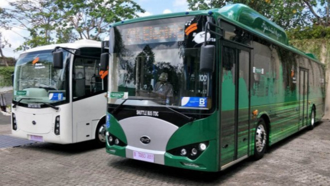 Bus listrik Bakrie Autoparts.