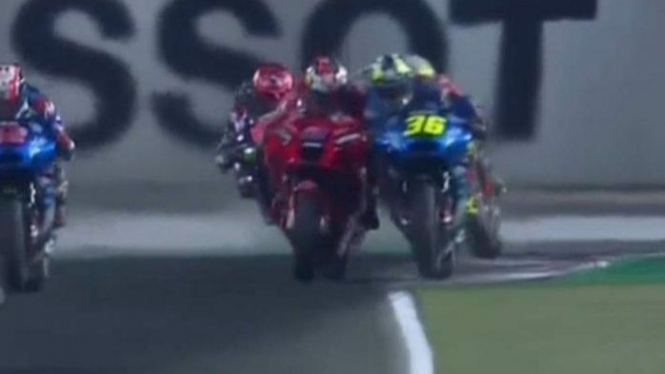 Jack Miller dan Joan Mir. Foto: Twitter MotoGP.
