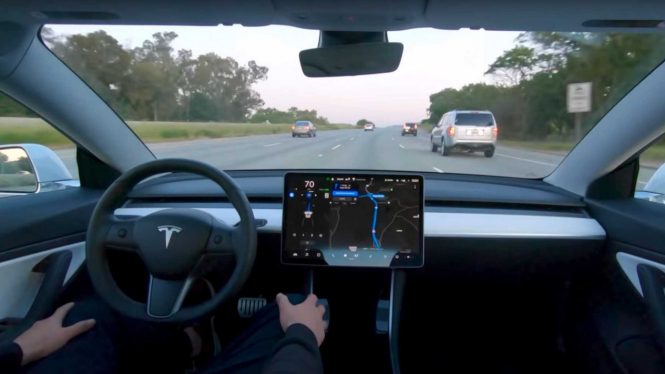 Kabin Tesla. Foto: Moto1.