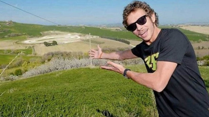Valentino Rossi di Motor Ranch. Foto: Cycle World.
