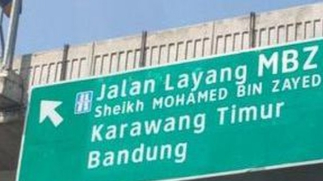 Jalan layang MBZ