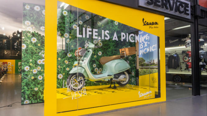 Vespa Picnic di Dealer Motoplex