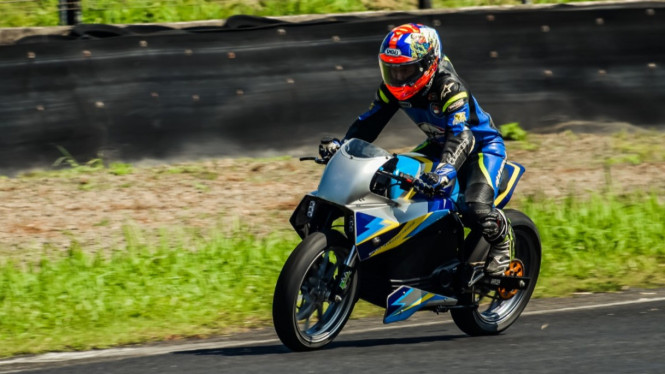 Motor listrik BL-SEV01 uji coba tahap kedua