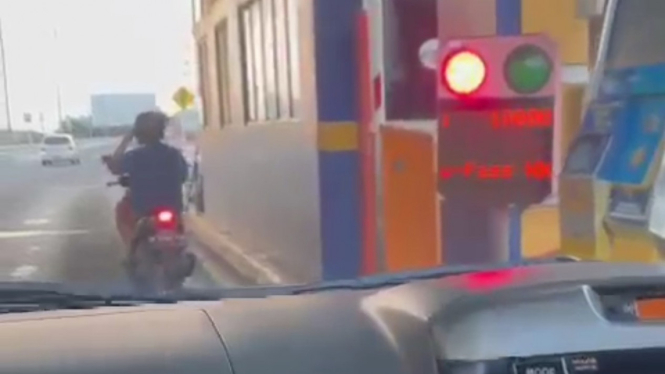 Motor masuk Tol terulang lagi,  ini yang dilakukan Jasamarga