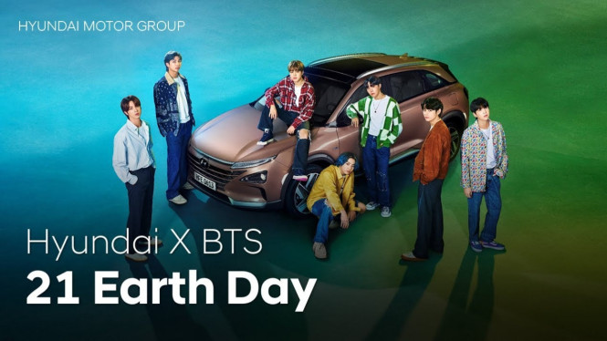 Hyundai x BTS. Foto: Hyundai.