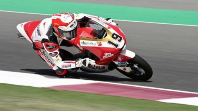 Andi Gilang di Moto3