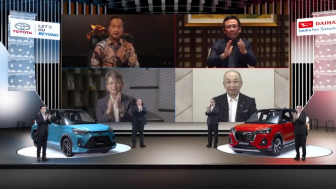 Daihatsu Rocky dan Toyota Raize