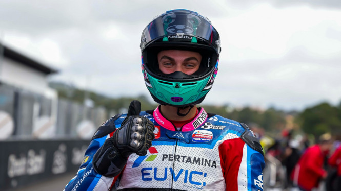 Piotr Biesiekirski Pembalap Wildcard Pertamina Mandalika SAG Team