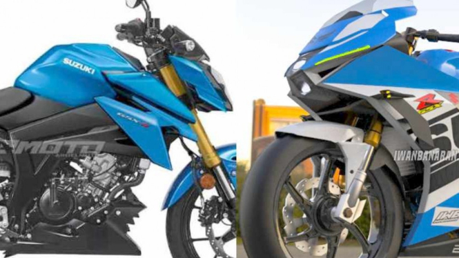 Ilustrasi Suzuki GSX-series Baru. Foto: Greatbiker.