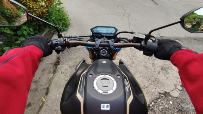 Test Ride All New Honda CB150R Streetfire. Foto: 100KPJ.