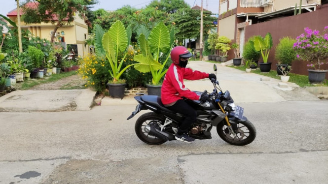 Test Ride All New Honda CB150R Streetfire. Foto: 100KPJ.