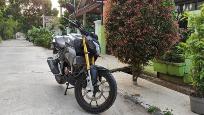 All New Honda CB150R. Foto: Farhan/100KPJ.com