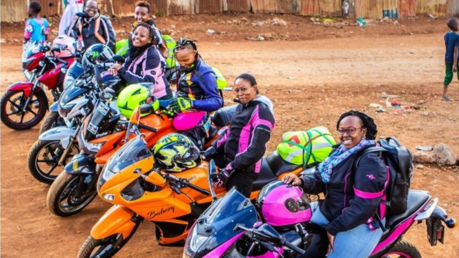 Geng Motor Inked Sisterhood. Foto: BBC.