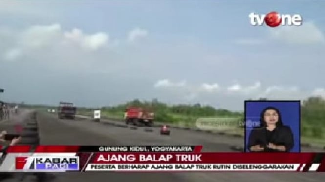 Sopir Truk Balapan